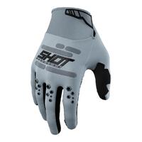 Shot Vision Gloves - Grey [Size: 10]