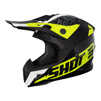 Black/White/Neon Yellow