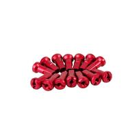 States MX Alloy Spoke Nipple - Rear 8 Gauge - Red