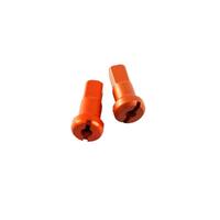 States MX Alloy Spoke Nipple - Front 9 Gauge - Orange