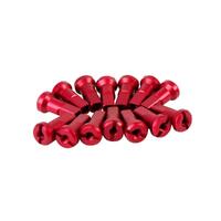 States MX Alloy Spoke Nipple - Front 9 Gauge - Red