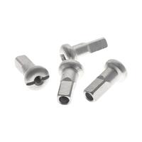 States MX Alloy Spoke Nipple - Front 9 Gauge - Silver