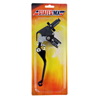States MX Clutch Perch & Lever Assembly - Fold / Flex - Universal - Black