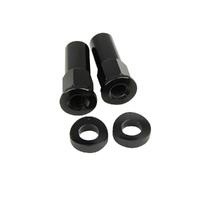 States MX Rim Lock Nut Kit - Black