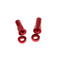 States MX Rim Lock Nut Kit - Red