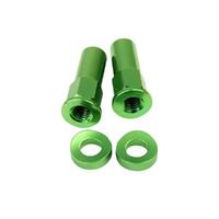 States MX Rim Lock Nut Kit - Green