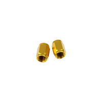 States MX Valve Caps - Gold