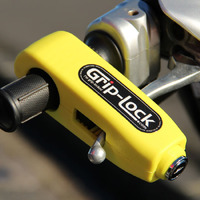 GRIP LOCK HANDLEBAR LOCK YELLOW