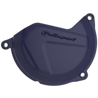 Polisport Clutch Cover Protector - Husq. - Blue
