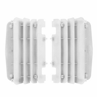 Polisport Radiator Louvers - Yam YZ450F ('10-13) - White