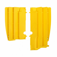Polisport Radiator Louvers - Suzuki RM-Z450 ('08-17) - Yellow