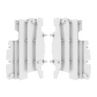 Polisport Radiator Louvers - Hon CR125/250 ('05-07) - White