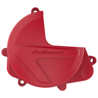 Polisport Clutch Cover Protector - Hon CRF450R ('17-25) - Red