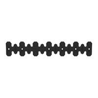 Polisport Armadillo 4T Head Pipe Guard - Long 40cm - Black