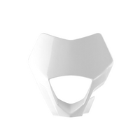 Polisport Headlight Surround - Gas Gas - White