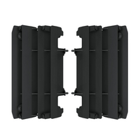 Polisport Radiator Louvers - Yam YZ125/250 ('05-20) - Black