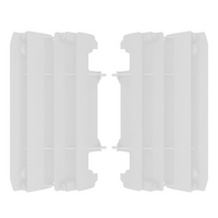 Polisport Radiator Louvers - Yam YZ125/250 ('05-18) - White