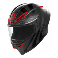 AGV Pista GP RR Helmet - Intrepido Matte Carbon/Black/Red