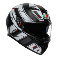 Agv K3 Helmet - Rivia Matt Black White
