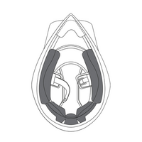 AGV AX9 Cheek Pads - Black