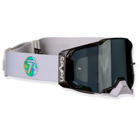 Seven 'Armega' MX Goggles - HOLOWAVE Mirror Silver