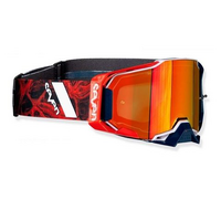 Seven 'Armega' MX Goggles - ONYX Mirror Red
