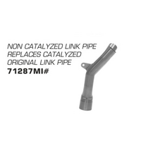 ARROW 71287MI [AOE]: LINK PIPE N-C Stainless steel - YA YZF 1000 R1 04>06