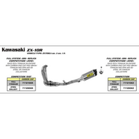 ARROW 71430MI [RAS]: LINK PIPE SST RE OE CAT - KA ZX-10R 11>15