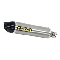 Arrow Indy-Race Muffler for Hon CBR1000RR ('14-16) in Titanium w/CF Cap