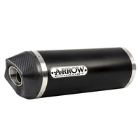 ARROW 71768AKN Silencer - RACE-TECH Aluminium Dark with Carbon End Cap - DUCATI MultiStrada 1200