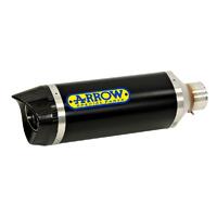 Arrow Street Thunder Muffler for Yam YZF-R3/MT-03in Alum. Dark w/CF Cap