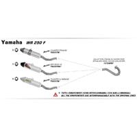 Arrow Header for Yam WR250F ('07-13) in SS