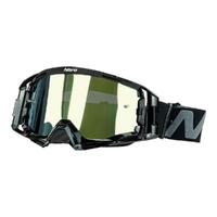 Nitro NV-150 MX Goggle Wht/Green Frame Green Lens