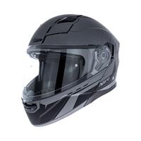 Nitro F350 Analog Helmet Satin Black/Gunmetal [Size: XL]