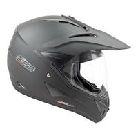 Nitro MX730 Uno Adventure Helmet - Satin Black