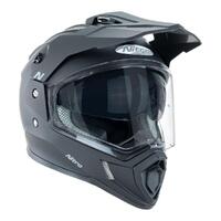 Nitro MX780 Adventure Helmet - Satin Black [Size: S]