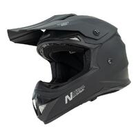 Nitro MX620 Podium Helmet Satin Black [Size: XL]