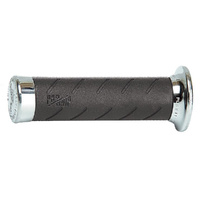 Progrip Black/Chrome Dual Density (22-25mm) 862 Cruiser Grips
