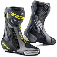 TCX RT-Race Pro Air Motorcycle Boots - Black/Grey/Yellow