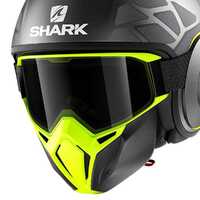 Shark Drak Street-Drak Mask + Goggles Yellow