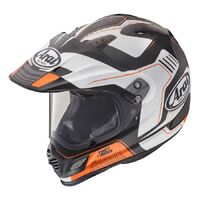 Arai XD-4 Vision Orange/White Helmet