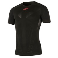 Alpinestars Summer Tech Top (Short Sleeve) - Black/Red