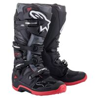 Alpinestars Tech 7 Boots - Black/Grey/Red