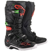 Alpinestars Tech 7 2014 Boots - Black/Red/Green
