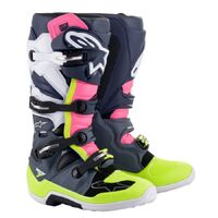 Alpinestars Tech 7 Boots - Dark Gray/Dark Blue