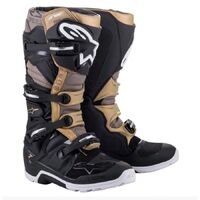 Alpinestars Tech 7 Drystar Enduro Boots - Black/Grey/Gold