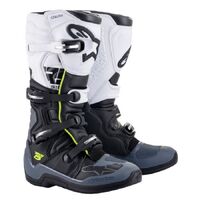 Alpinestars Tech 5 Boots - Black/Dark Grey/White