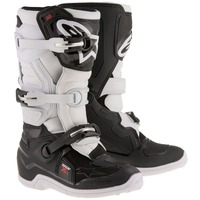 Alpinestars Tech 7S Youth Boots - Black/White