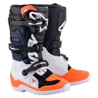 Alpinestars Tech 7S Youth Boots - Black/White/Orange