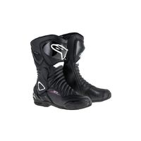 Alpinestars Stella SMX 6 V2 Drystar Black/White/Fuchsia Ladies All Weather Performance Riding Road Boots